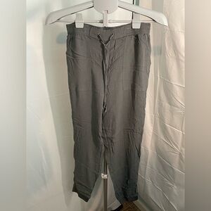 Gentle‎ fawn joggers/pants greenish grey size medium